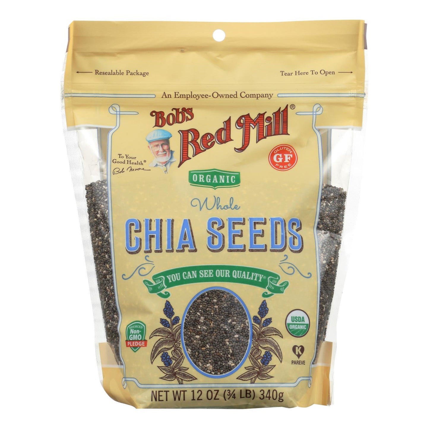 Bob's Red Mill - Seeds Chia - Case Of 5
