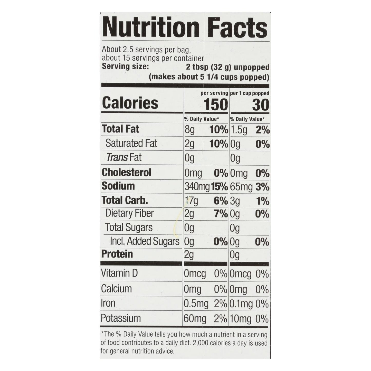 Skinnypop Popcorn - Popcorn Micro Butter - Case Of 6