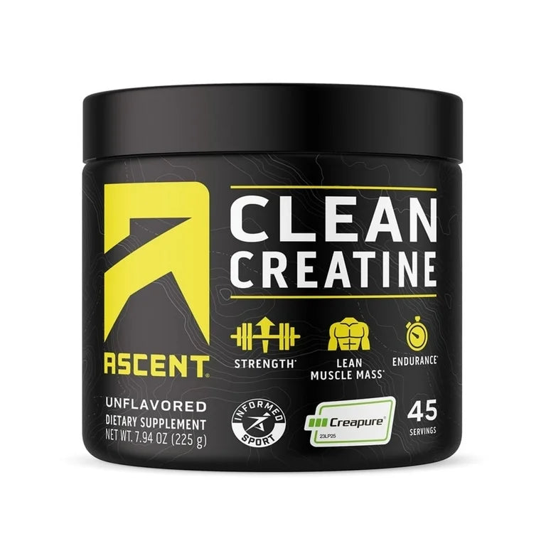 Ascent Native Fuel - Creatine Unflavored - Ea Of 1-7.94 Oz