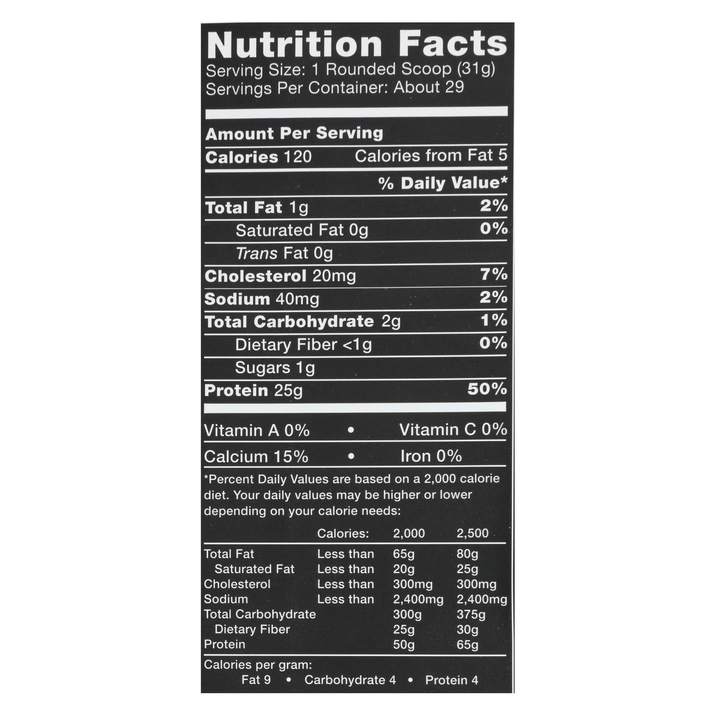 Ascent Native Fuel Vanilla Bean Whey Protein Powder Blend Vanilla Bean- 1 Each - 2 Lb